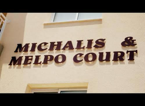 Melpo Court Leilighet Geroskipou Eksteriør bilde